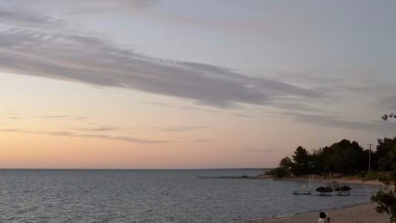 Old Bathing Beach - Elk Rapids,