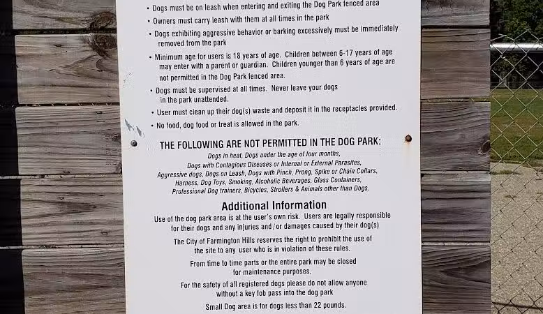 William Grace Dog Park - Farmington Hills, MI