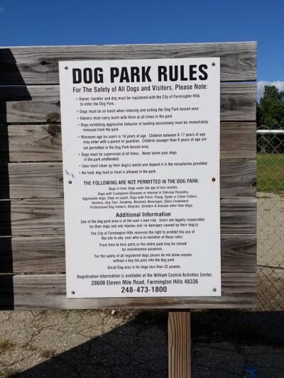William Grace Dog Park - Farmington Hills, MI