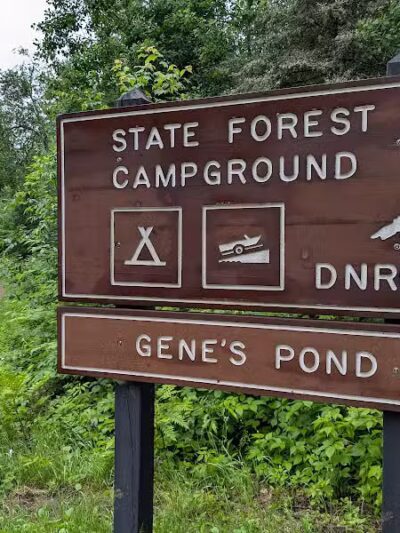 Genes Pond State Forest Campground - Felch,