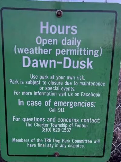 Thompson Road Regional Dog Park - Fenton, MI