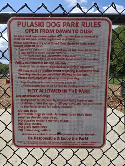 Pulaski Playground & Dog Park - Gardner, MA