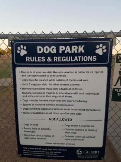 Dog Park at Crossroads - Gilbert, AZ