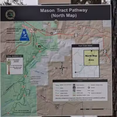 Mason Tract Pathway Trailhead - Grayling,