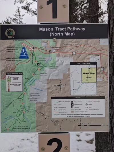 Mason Tract Pathway Trailhead - Grayling,