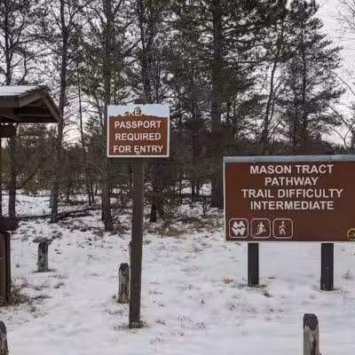 Mason Tract Pathway Trailhead - Grayling,