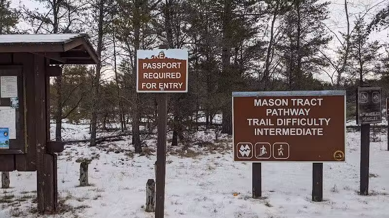 Mason Tract Pathway Trailhead - Grayling,