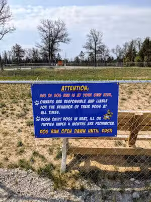Travel Center Dog Park - Grayling, MI