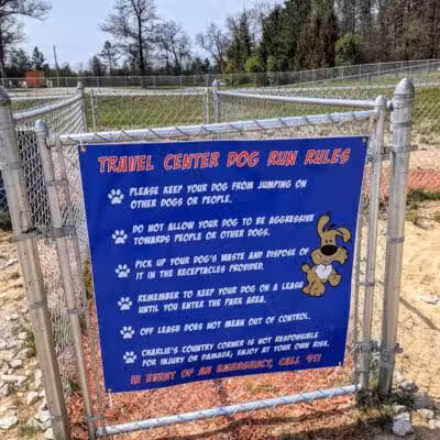 Travel Center Dog Park - Grayling, MI