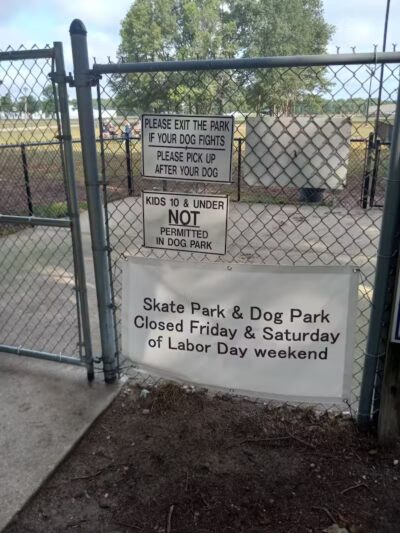 Large Dog Park at Park Township Park - Holland, MI