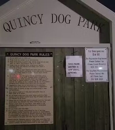Large Dog Park at Quincy Park - Holland, MI