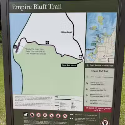 Empire Bluff Trail - Honor,