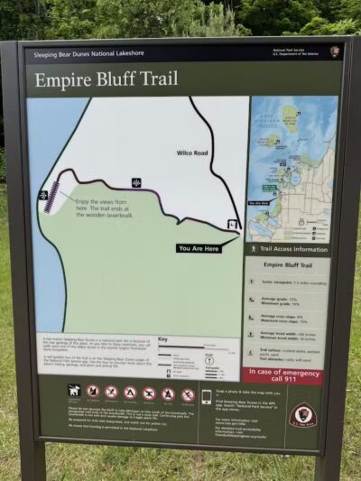 Empire Bluff Trail - Honor,
