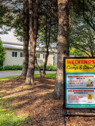 Houlton / Canadian Border KOA Journey - Houlton, ME