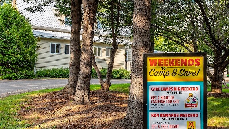 Houlton / Canadian Border KOA Journey - Houlton, ME