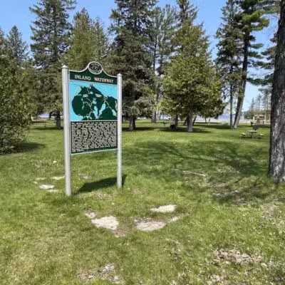 Burt Lake State Park Boat Launch Ramp - Indian River,