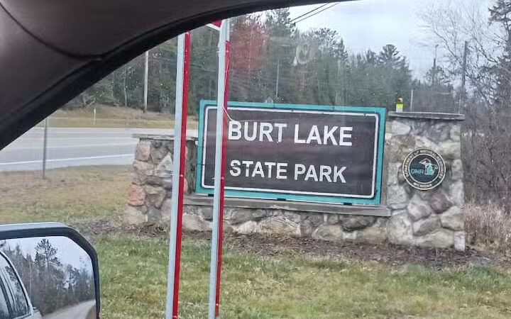 Burt Lake State Park Boat Launch Ramp - Indian River,