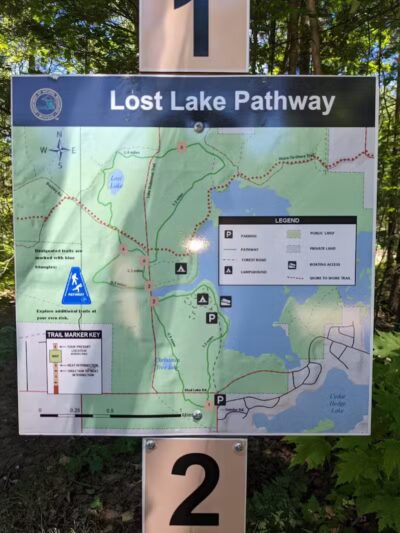 Lost Lake Trailhead - Interlochen,