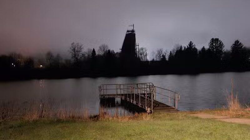 Caspian Pond - Iron River,
