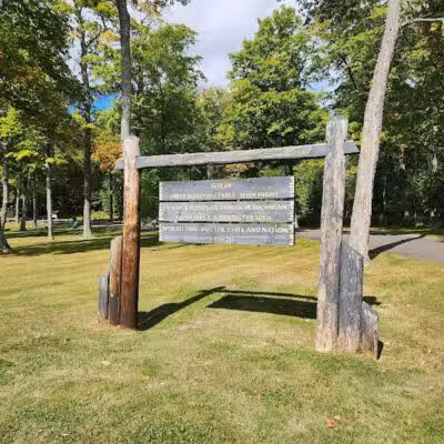 Larson Roadside Park - Iron River,