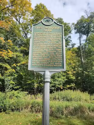 Larson Roadside Park - Iron River,