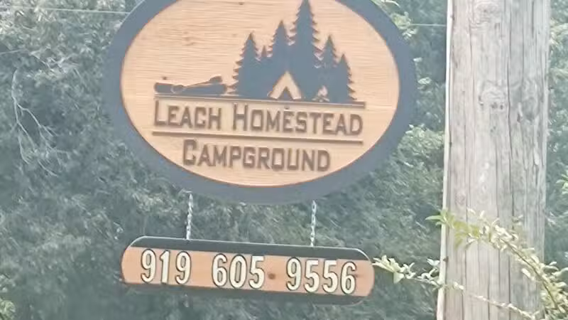 Leach Homestead campground - Johnston, SC