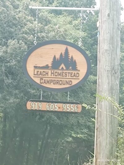 Leach Homestead campground - Johnston, SC