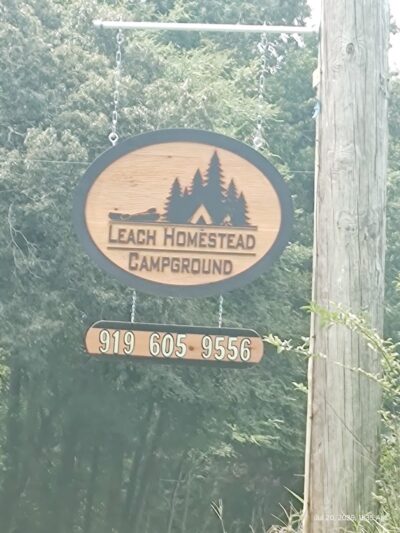 Leach Homestead campground - Johnston, SC