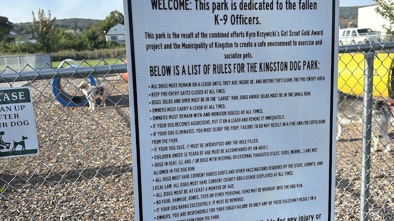 Municipality of Kingston Dog Park - Kingston, PA