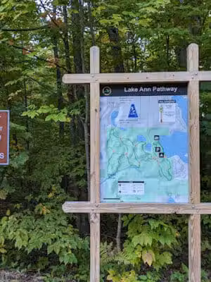 Lake Ann Pathway Trailhead - Lake Ann,