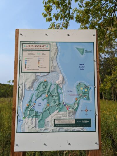 Allemansrätt park - Lindstrom, MN