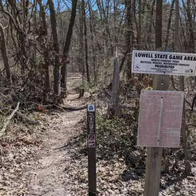 NCT - North Country Trail head - Lowell,