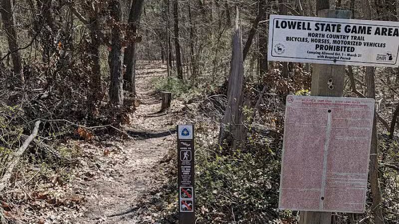 NCT - North Country Trail head - Lowell,