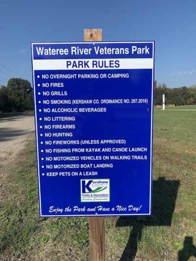Wateree River Veterans Park - Lugoff, SC
