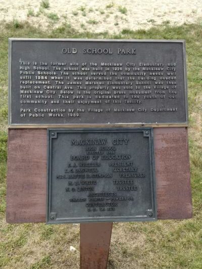 Old School Park - Mackinaw City,