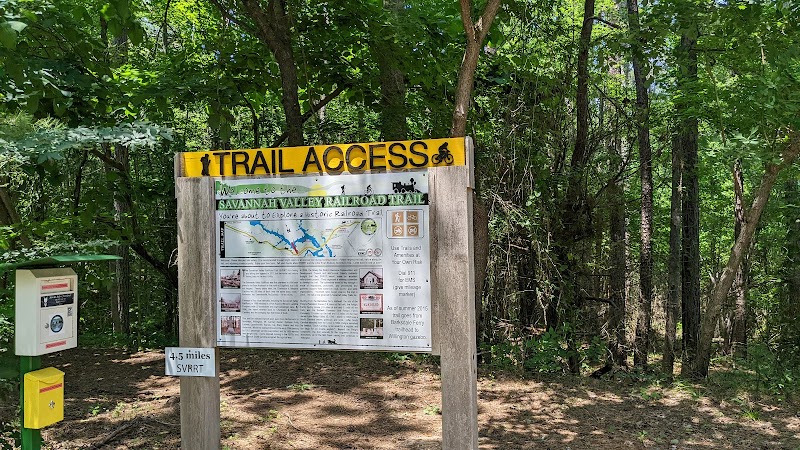 Savannah Valley Rail Road Trail - Huguenot Pkwy Trailhead - McCormick, SC