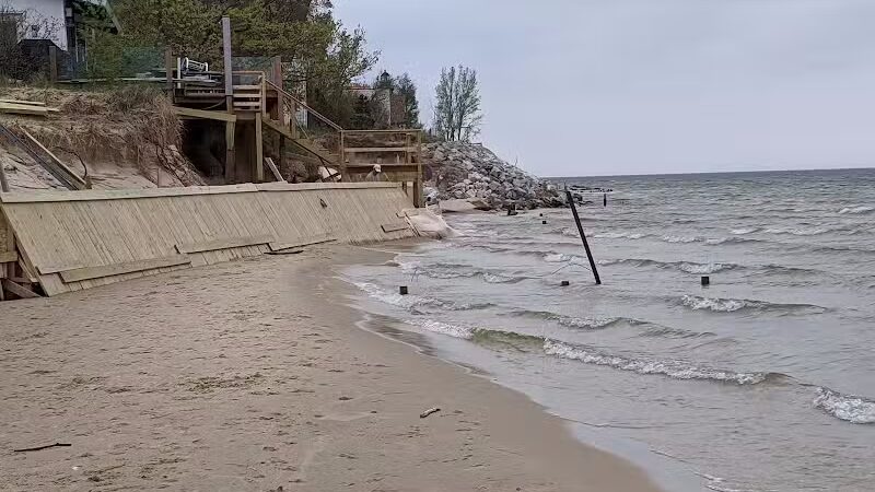 Golden Township Park at Lake Michigan - Mears,