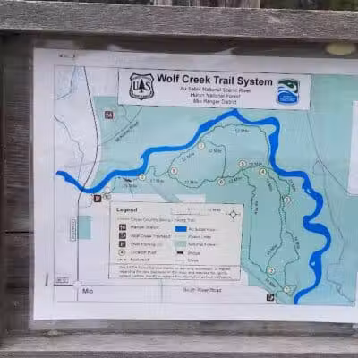 Wolf Creek Trailhead - Mio,