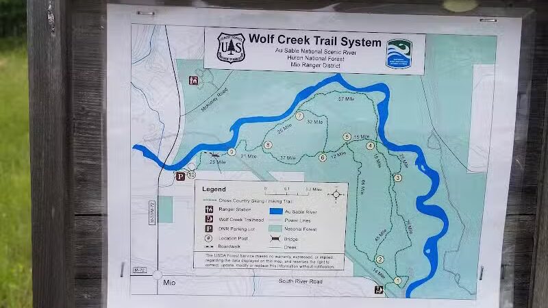 Wolf Creek Trailhead - Mio,