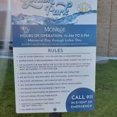 Labor Park and Splash Pad - Monroe,