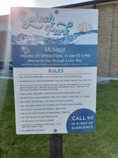Labor Park and Splash Pad - Monroe,