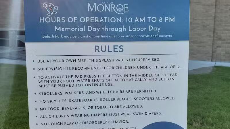 Labor Park and Splash Pad - Monroe,