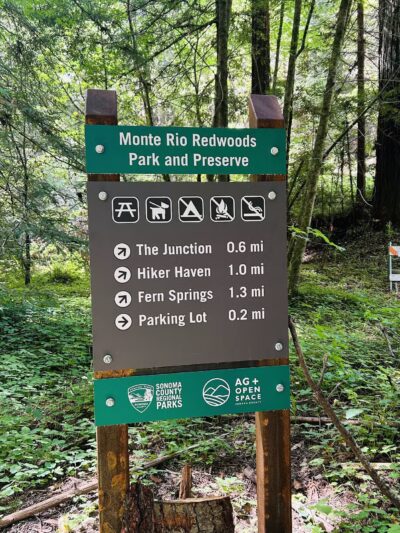 Monte Rio Redwoods Trailhead - Monte Rio, CA