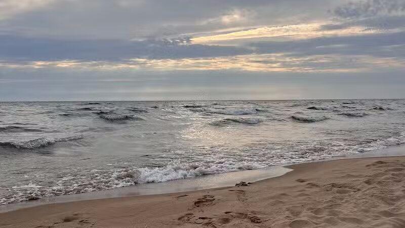 Lake Michigan Beach - Moran, MI
