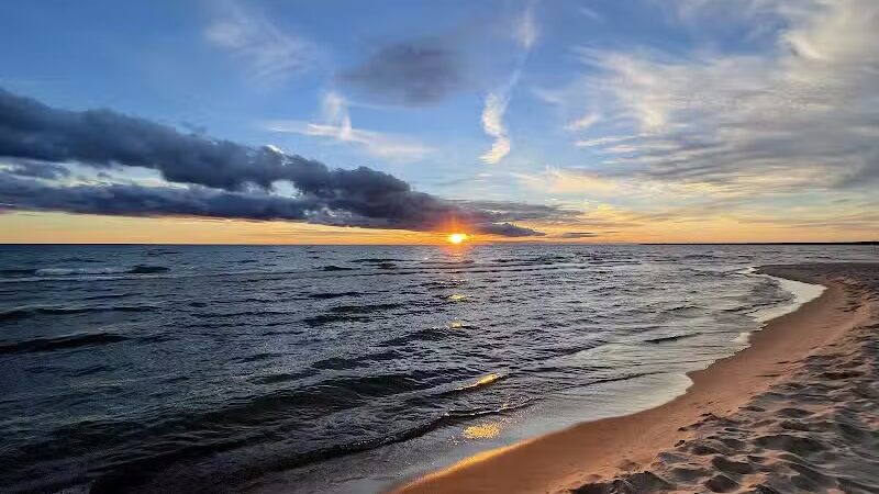 Lake Michigan Beach - Moran, MI