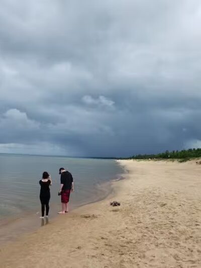 Lake Michigan Beach - Moran, MI