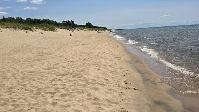 Lake Michigan Beach - Moran, MI