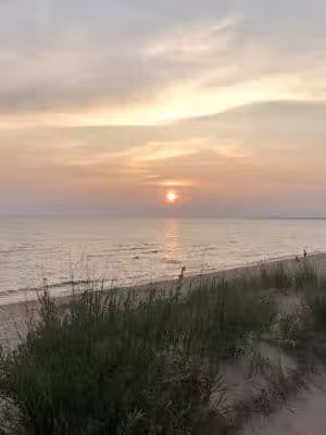 Lake Michigan Beach - Moran, MI
