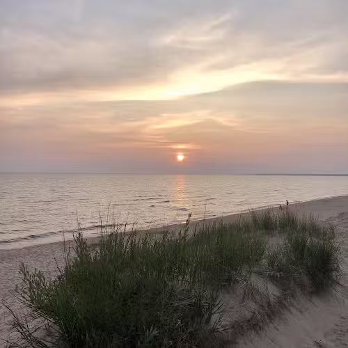 Lake Michigan Beach - Moran, MI