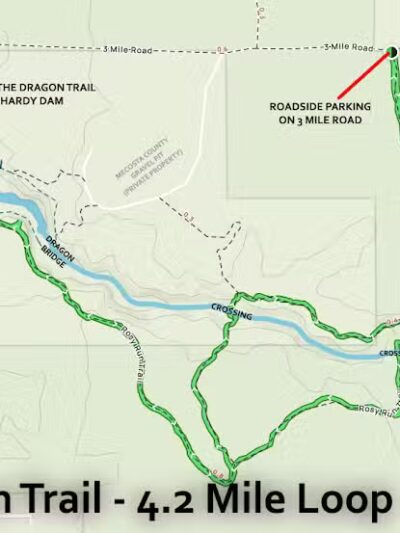 Rosy Run Trailhead - Roadside Parking - Morley,
